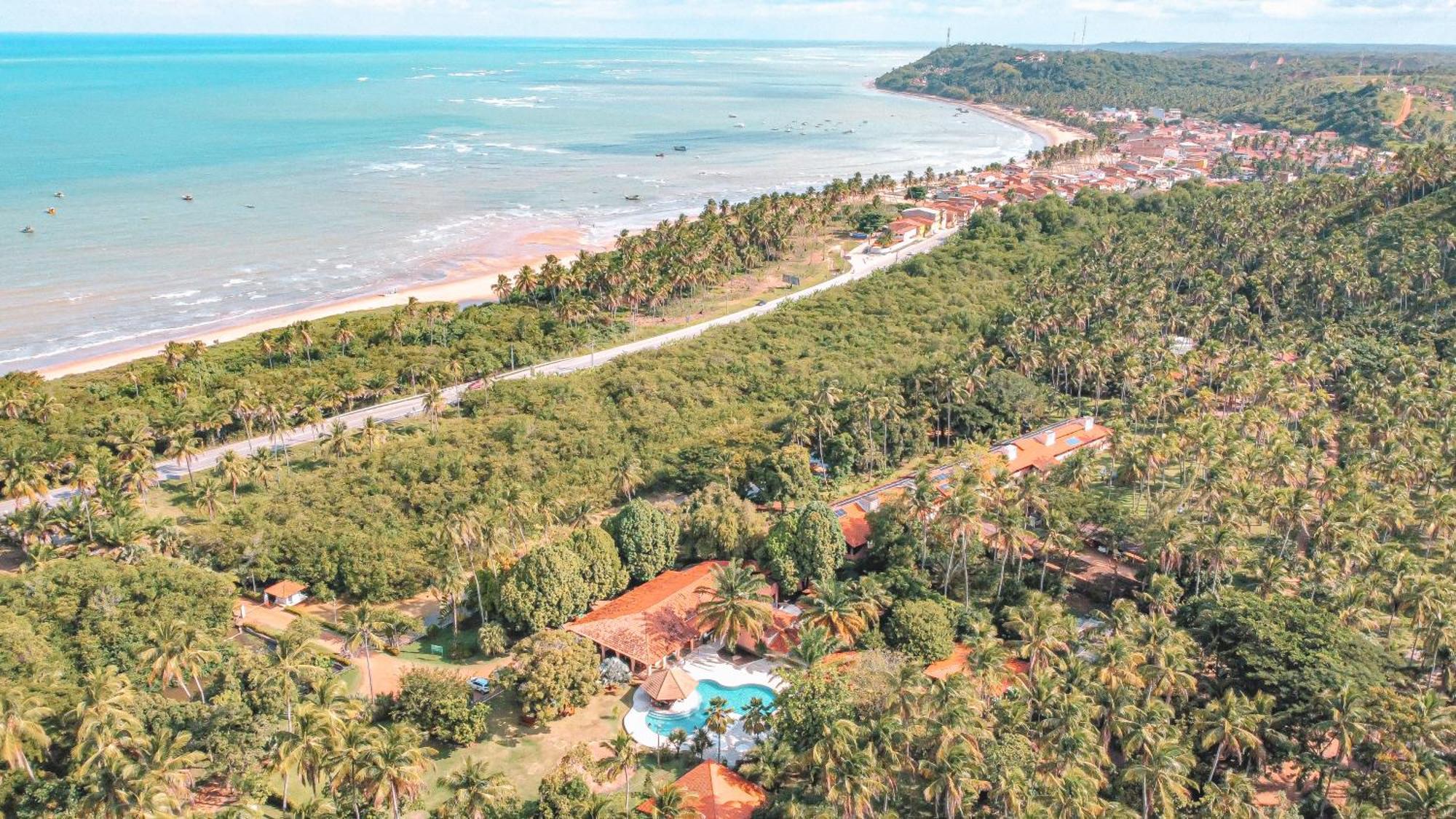 Eco Pousada Paraiso Dos Coqueirais Japaratinga Buitenkant foto